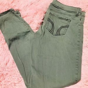 Hollister colored jeggings